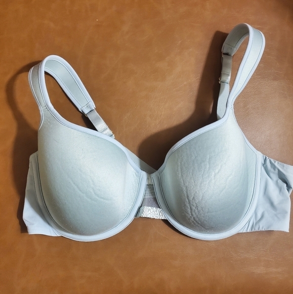 THIRDLOVE 24/7 PERFECT COVERAGE BRA 36C WOMEN INTIMATES SKY BLUE - Picture 1 of 13